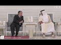 HH the Amir Receives Arab League Secretary-General