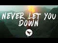 BEAUZ &amp; Miles Away - Never Let You Down (Lyrics) with RYYZN