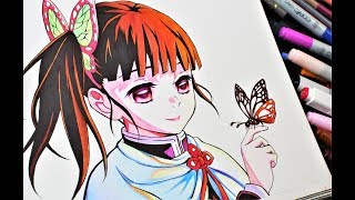 KANAO Tsuyuri - REAL TIME COLORING  | Kimetsu No Yaiba (鬼滅の刃)