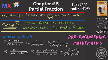 Partial Fraction | Exercise 5.4 | Part 1 #firstyearmathematics #partialfractionmethod