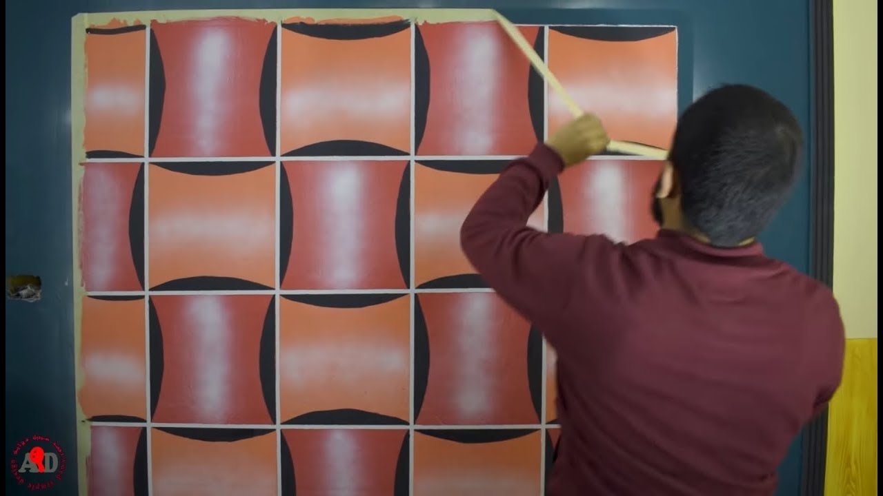 اصنع بنفسك ديكور ثرى دى بالشريط اللاصق YouTube