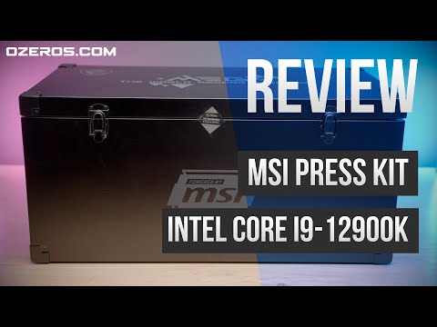 Видео: Review: MSI Press Kit - Lanzamiento Intel Core i9-12900K
