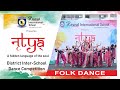 Nritya performances  folk dance by rawal international school 