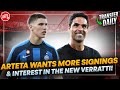 Arteta Wants More Signings & Arsenal Interest In The New Verratti! | AFTV Transfer Daily