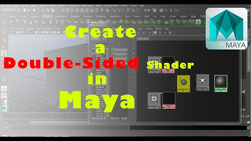 Create a Double-Sided Shader in Maya