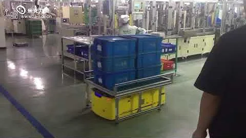 Laser AGV(Automated Guided Vehicle), replace manual to loading and transport