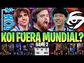 IBAI CASTEA LA PARTIDA MÁS ÉPICA! 😱KOI ESTÁ FUERA?🔥 | KOI vs TSW Game 2 WORLDS 2025 ESPAÑOL IBAI