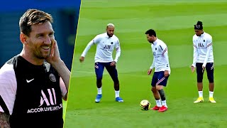Messi Shocked Neymar Mbappe In Training Humiliating Skills