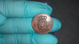 Coin Netherlands 1 Cent William III (1861/1876)