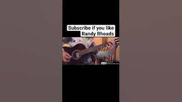 Ozzy Osbourne - Diary of a Madman - (Acoustic guitar ) Intro #randyrhoads #ibanez  #ozzyosbourne