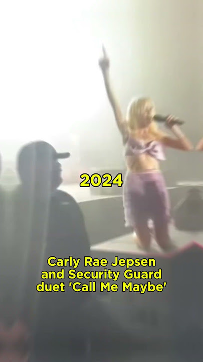 Funny 'Call Me Maybe' Duet With Security Guard #funny #callmemaybe #carlyraejepsen