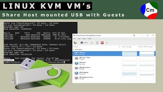 Linux KVM Virtual Machine - Share Host USB With Any Guests