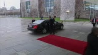 Merkel meets Sassou Nguesso ahead of Berlin talks