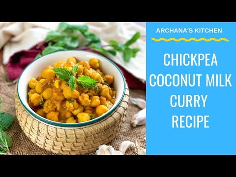 chickpea-coconut-milk-curry-recipe-(kabuli-chana-curry)---north-indian-recipe-by-archana's-kitchen
