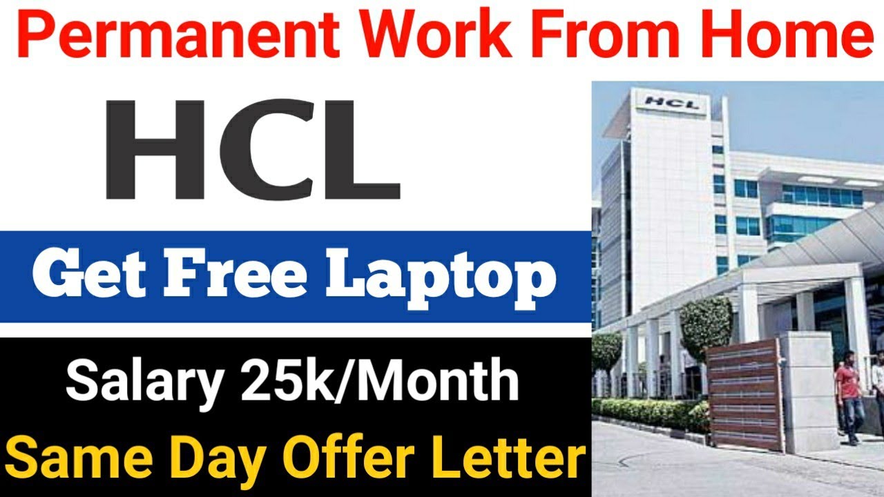 HCL Work From Home Jobs Online Jobs At Home HCL Jobs For Freshers HCL Work From Home Jobs Online Jobs At Home HCL Jobs For Freshers