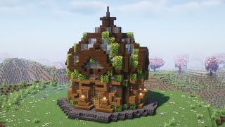 How to Build a Fantasy Greenhouse with a Bee Farm Design | Minecraft Tutorial