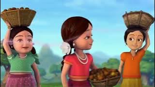 little krisna eps 7| Kebun Raja Khansa| Bahasa Indonesia