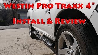 Westin Pro Traxx 4" Oval Step Bar Nerf Bar - Dodge Ram 1500 2015 - My2Cents