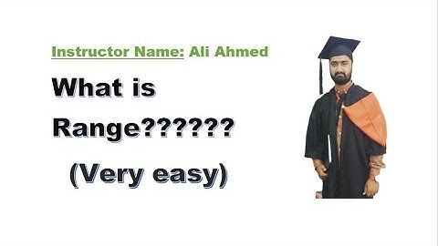 What is range of a function??? very easy-MATHEMATICS BY ALY AHMED