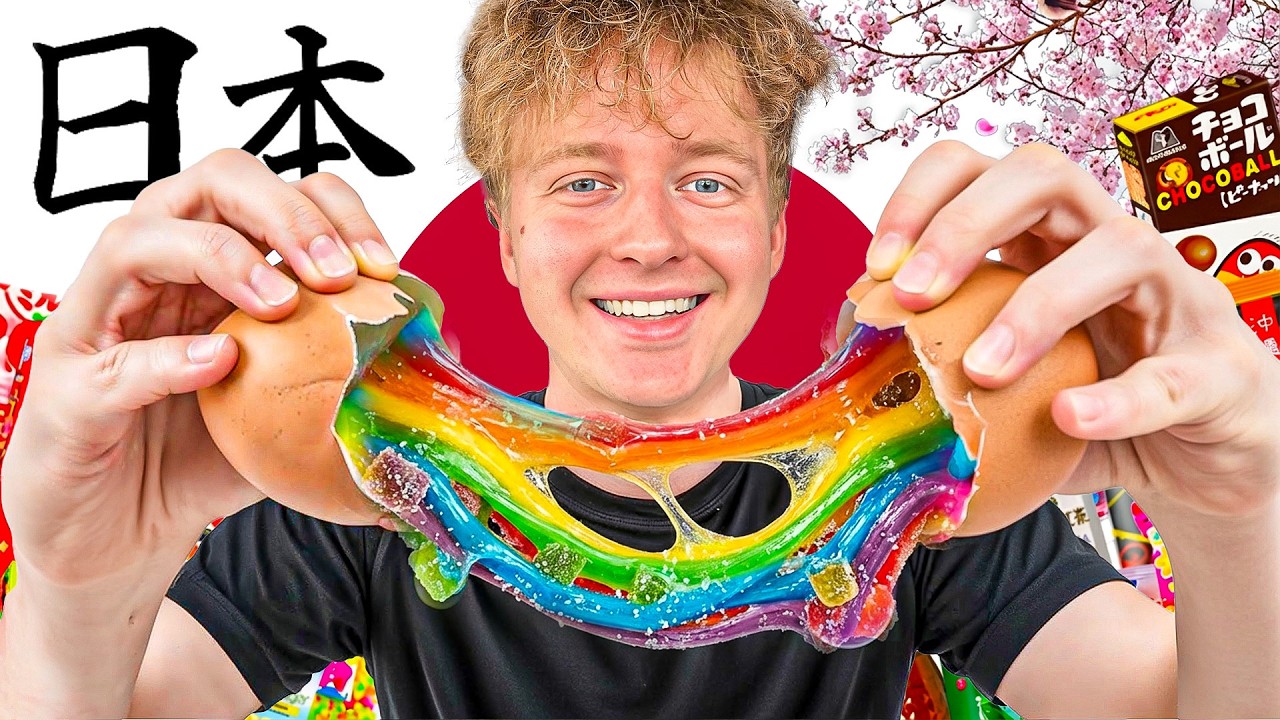 Japonská MEGAOCHUTNÁVKA Sladkostí v Japonsku 🇯🇵