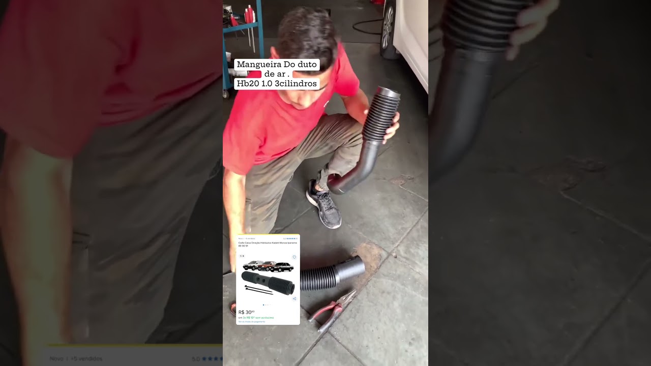 Mangueira do filtro de ar Hb20