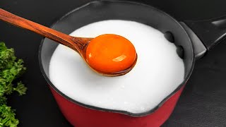 Habe gerade ein Ei in Milch gegeben! Ich kaufe es nicht mehr im Laden  Nur 3 Zutaten