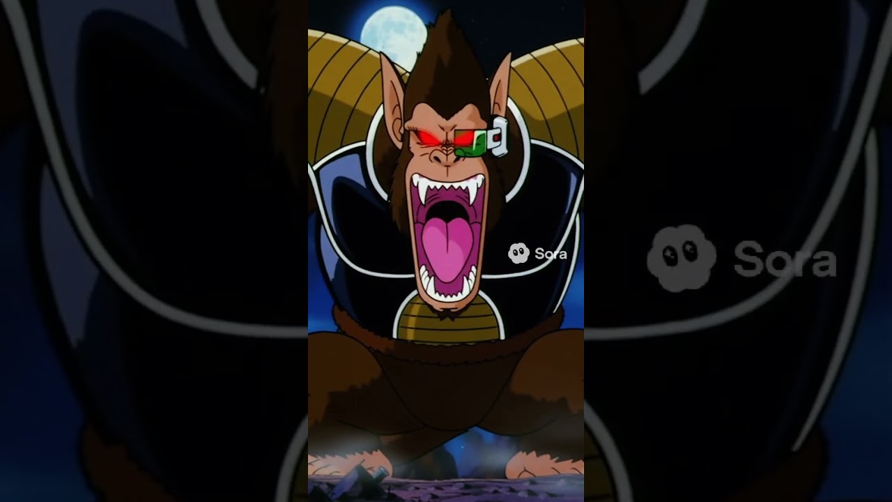 Saiyan Great Ape Terrorizes Alien Lord (AI)