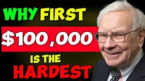 Why First $100,000 is the Hardest ?
