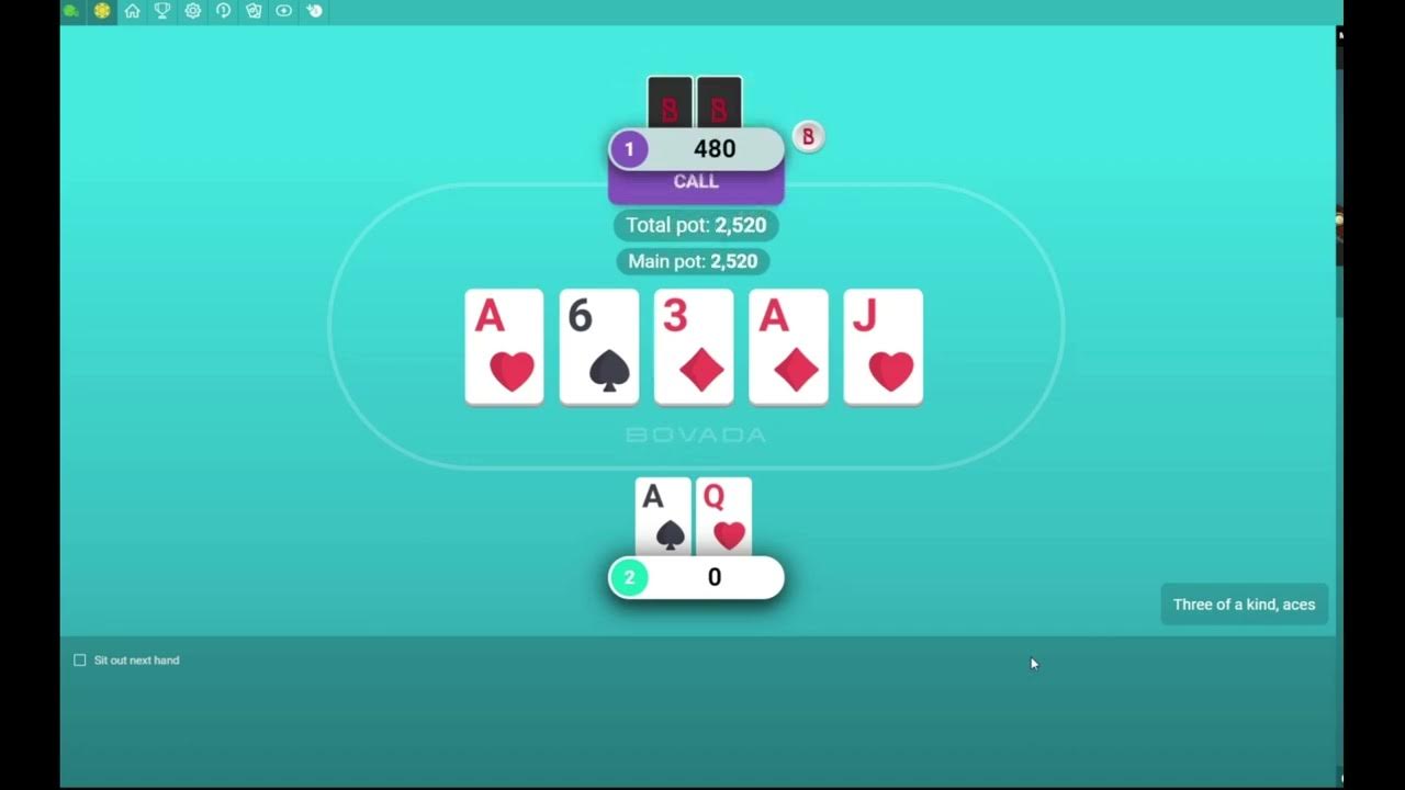 25 Table Buy In Tournament Sit & Go Bovada Texas Holdem No Limit