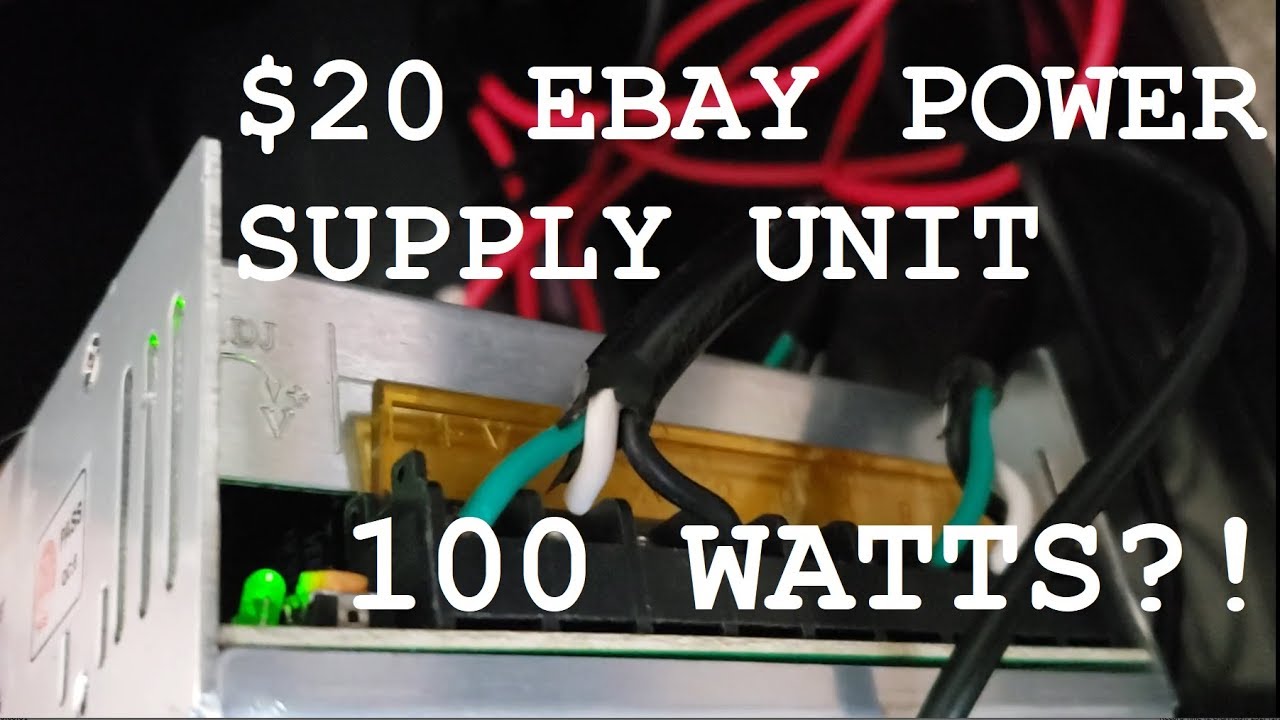 HF Radio on a 20 Ebay Power Supply Unit YouTube
