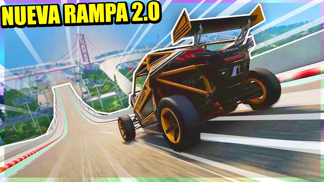 CONCURSO DE SALTOS EN LA NUEVA RAMPA 2.0 - ACCIDENTES INCREIBLES - BEAMNG.DRIVE | Gameplay Español