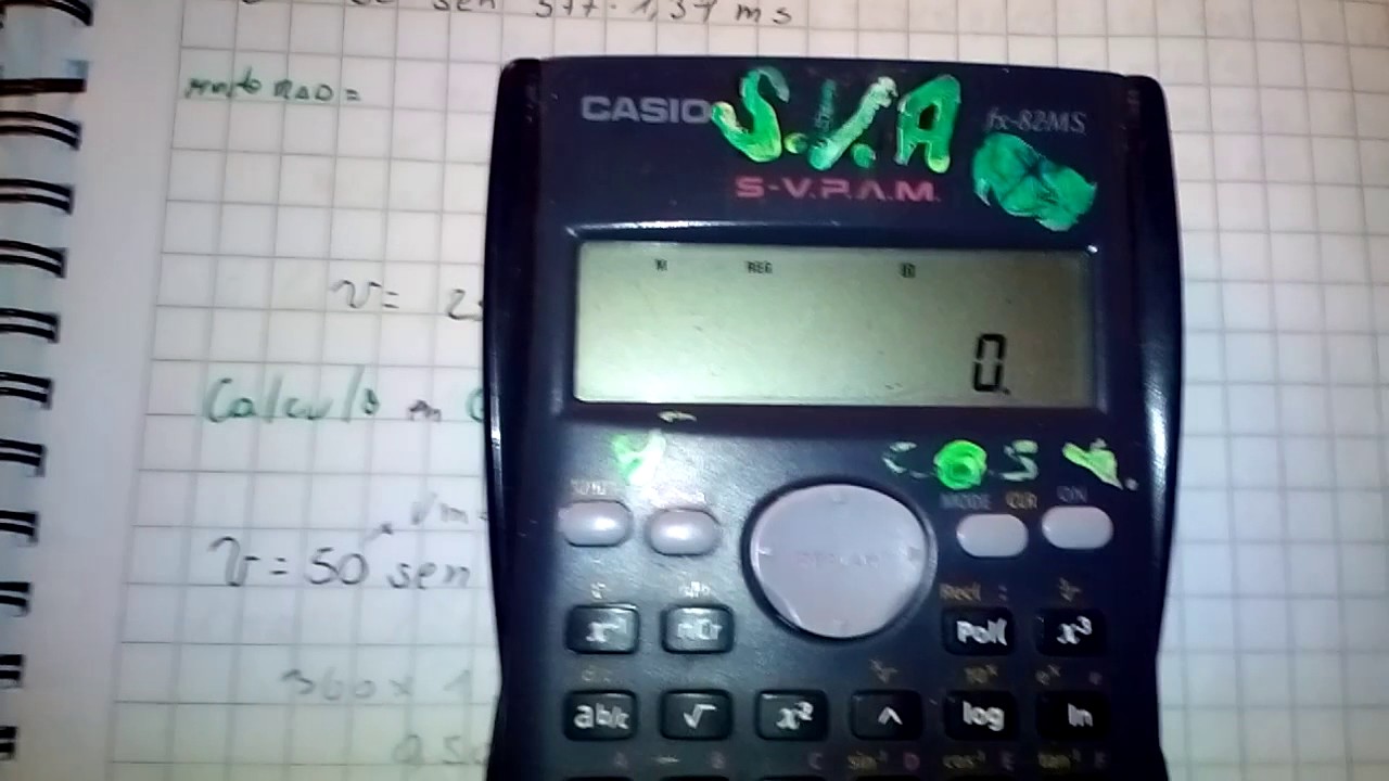 MULTIPLICACIÓN EN UNA CALCULADORA CIENTIFICA - YouTube