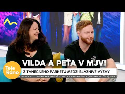 Z tanečného parketu medzi bláznivé výzvy 👀⚡ Peťa a Vilda v Možné je všetko! | Teleráno