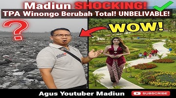 Madiun SHOCKING! TPA Winongo Kini Jadi Destinasi Wisata Hijau & Keren!