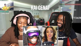 Kai Cenat Facetimes Celebrities With Apple Vision Pro | REACTION