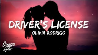 Olivia Rodrigo - Drivers License Lyrics