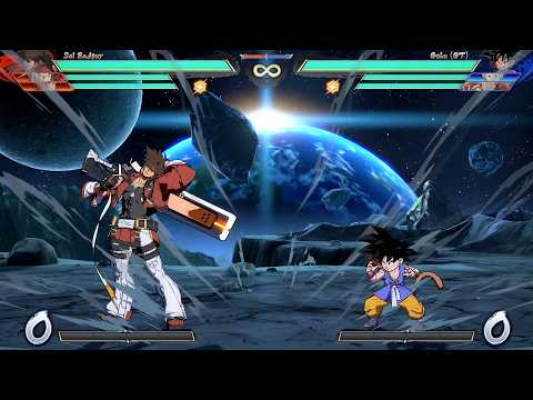 Sol Badguy vs Goku GT (Hardest AI) Dragon Ball FighterZ
