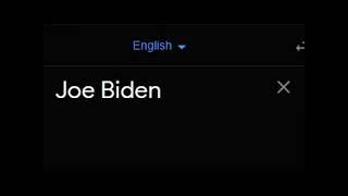 Joe Biden in different languages