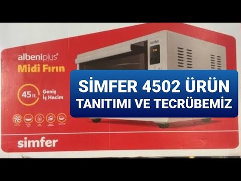 Simfer 4502 Midi Fırın Tanıtımı Ve Kullanım Tecrübesi