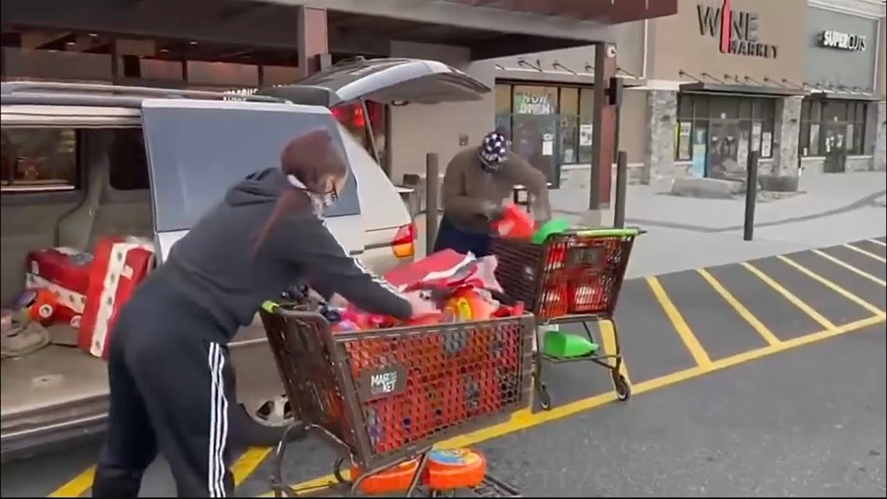 WATCH: Brazen Thieves Steal Shopping Carts Full Of Merchandise As Store ...
