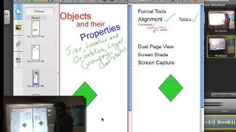 Smartboard training: Part 5B Format Full Sreen and Dual Page