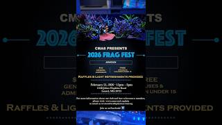 CMAS Frag Fest Fed2026  #reeflife #reeftank #saltwaterfix #saltwateraquarium #aquarium