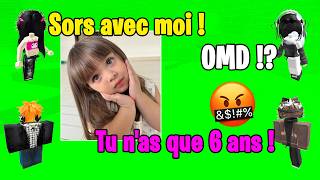 HISTOIRE ROBLOX | Une fillette de 6 ans m'a forcée à sortir avec quelqu'un 😨