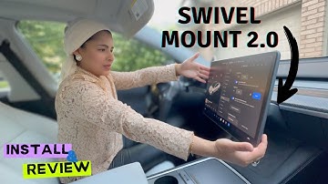 Tesla Model3/Y Swivel Mount Kit 2.0 Install & Review