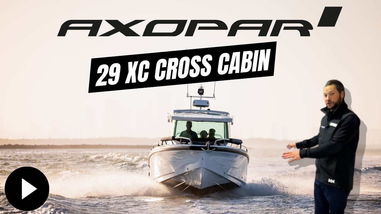2026 Axopar 29 XC Cross Cabin Mediterrana Edition with BRABUS Trim