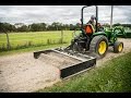 Xd land plane gravel driveway  road grader abi attachments