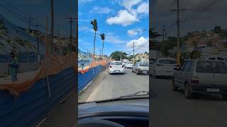 Trânsito lento na Av. Ubaitaba Parque Infantil Ilhéus.