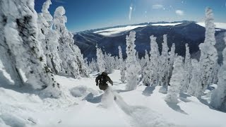 Mikkel Bang Rides Craig Kelly's Board | Baldface Lodge | GoPro