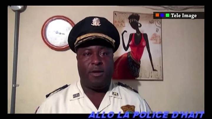 Nouveau DG de la Police Nationale d'Haiti Michel A...