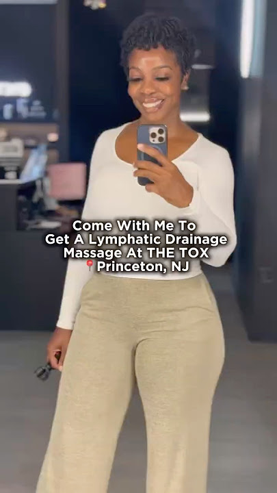⭐️WOW! My FIRST Lymphatic Drainage Massage..🙌🏾 #lymphaticdrainagemassage